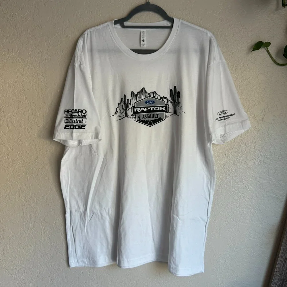 NWOT - Ford Raptor Assault T-Shirt XXL | Ford Performance Racing Recaro Castrol - Picture 1 of 6